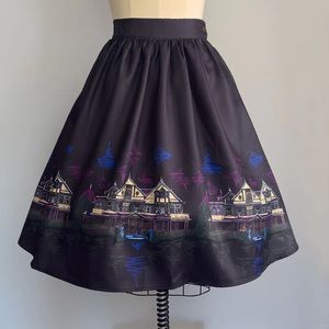 NWT Winchester Mystery House x Oblong Box Shop skirt size large